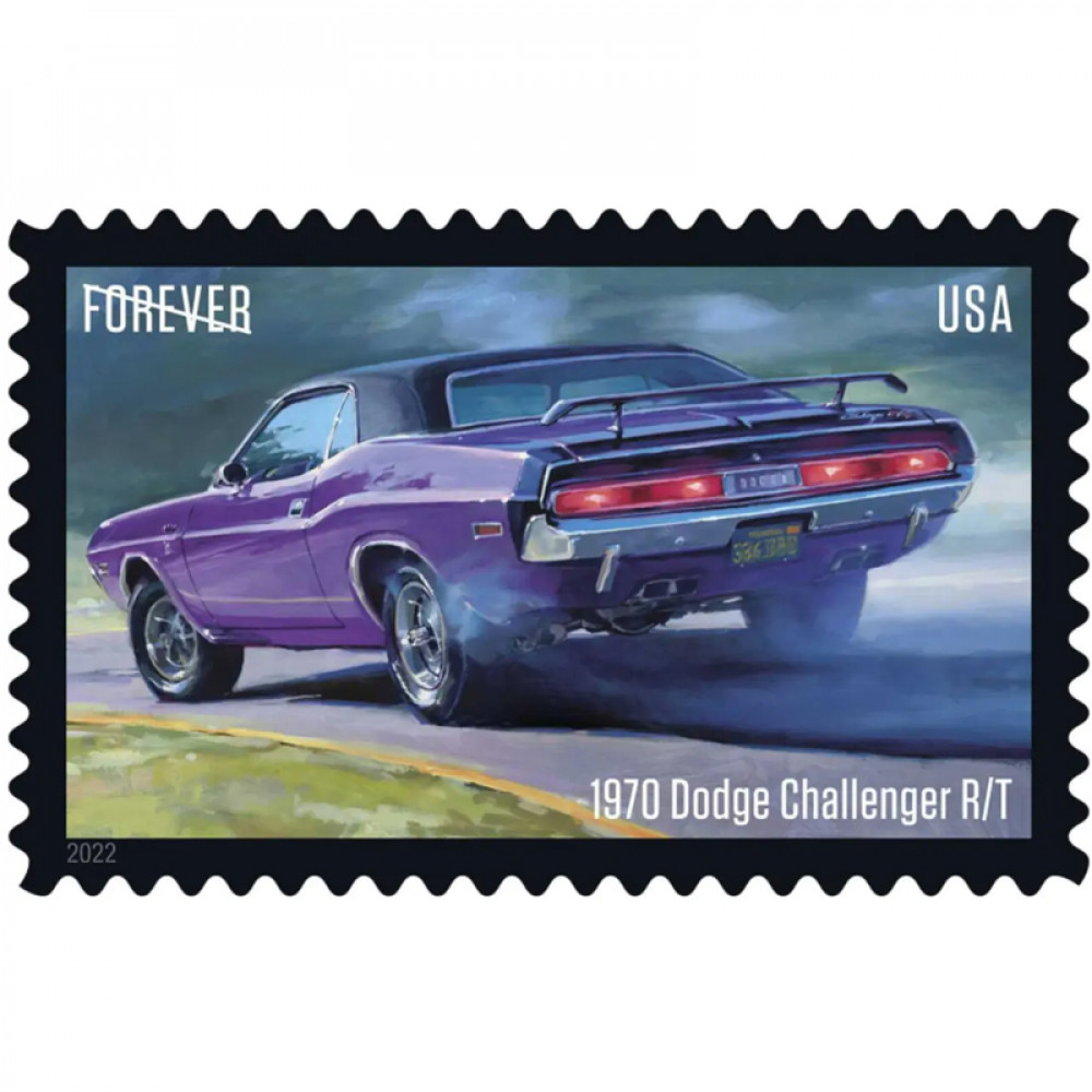 2022 USPS Pony Cars Stamps